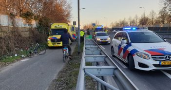 Fietser zwaargewond na val op fietspad N3 Papendrecht