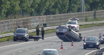 Hulpdiensten rukken uit voor ongeval op A16 bij Dordrecht; forse vertraging