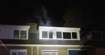 Brand op zolder van woning in Dordrecht