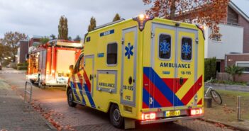 Brandende accu in woning in Alblasserdam