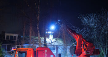 Brandweer op pad voor schoorsteenbrand in Sliedrecht