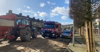 Brandweer uren bezig met flink gaslek in Arkel