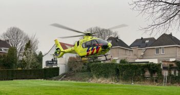 Traumahelikopter assisteert bij medische noodsituatie in Gorinchem