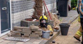 Brandweer rukt uit voor gaslekkage in Gorinchem