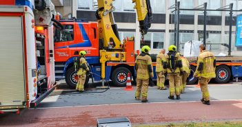 Brandje in vrachtwagen bij werkzaamheden in Dordrecht