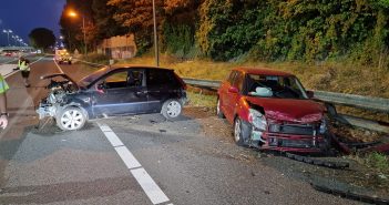 Gewonde bij botsing op A15 bij Papendrecht