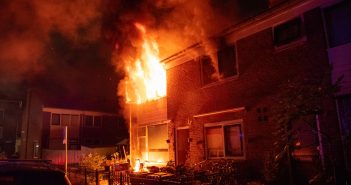 Uitslaande brand in woning Gorinchem