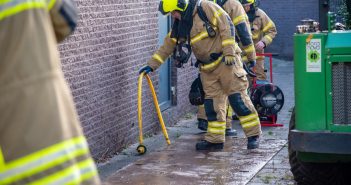 Gaslekkage tijdens werkzaamheden in Gorinchem