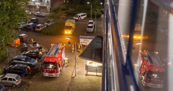 Vrouw valt in badkamer; waterlekkage in flat; “We hoorden gekerm en gingen kijken”