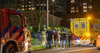 Automobiliste botst tegen boom in Sliedrecht