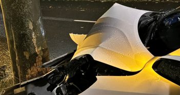Beschonken automobilist raakt gewond bij ongeval in Dordrecht