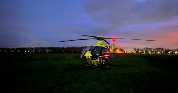 Traumahelikopter landt in Gorinchem voor medische hulp
