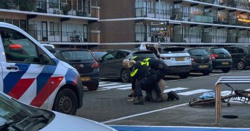Man fietst met mes door Dordrecht; pepperspray en taser nodig bij aanhouding