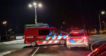 Hulpdiensten opgeroepen voor bandensporen bij water in Gorinchem