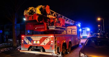 Brandweer en politie op pad voor melding woningbrand in Gorinchem