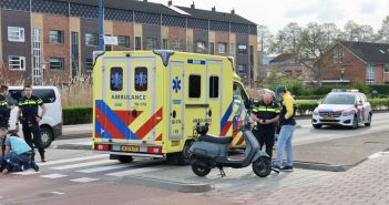 Scooterrijder gewond na aanrijding met auto in Gorinchem