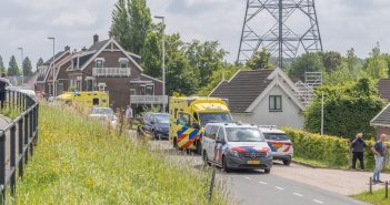 Man zwaargewond na val van ladder in Nieuw-Lekkerland