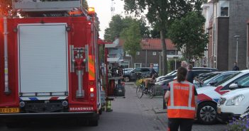 Brandweer en politie met spoed naar gaslekkage in Alblasserdam