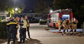 Gaslek bij Het Parkhuis in Dordrecht: brandweer schaalt op naar GRIP 1