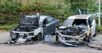 Autobrand Gorinchem betreft brandstichting; eventueel verband met schietpartij nog onduidelijk