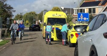 Ambulancepersoneel schiet collega te hulp in Alblasserdam