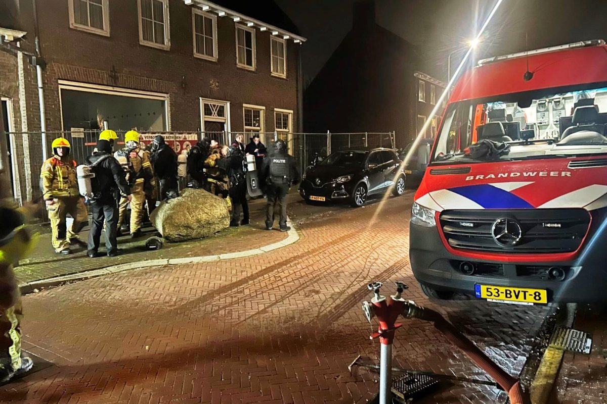 Quick Response Team, Team Parate Eenheid, drone en brandweer bij bijzondere oefening in Alblasserdam