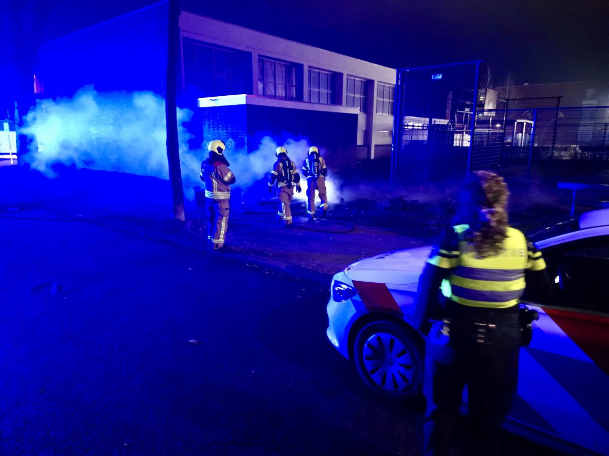 Aanhouding na melding van autobrand in Dordrecht