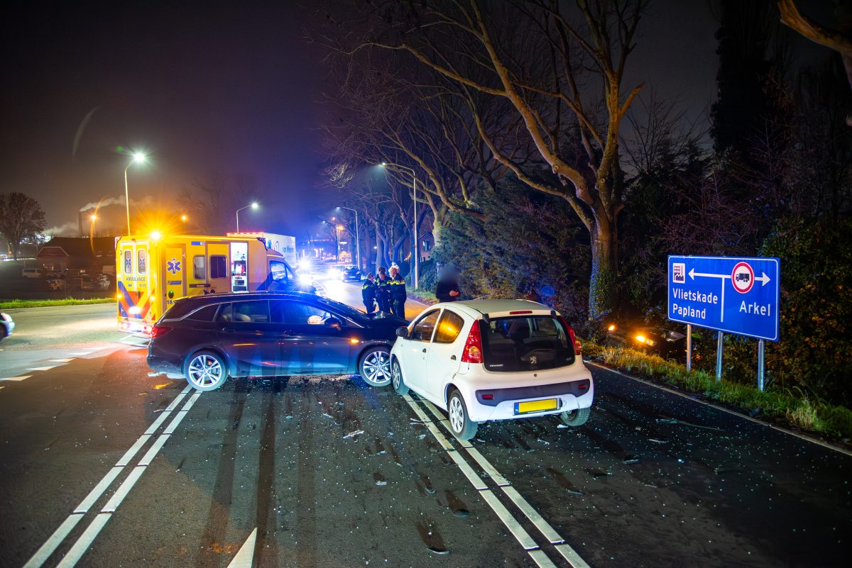 Vrouw en twee kinderen gewond bij ernstig ongeval in Gorinchem