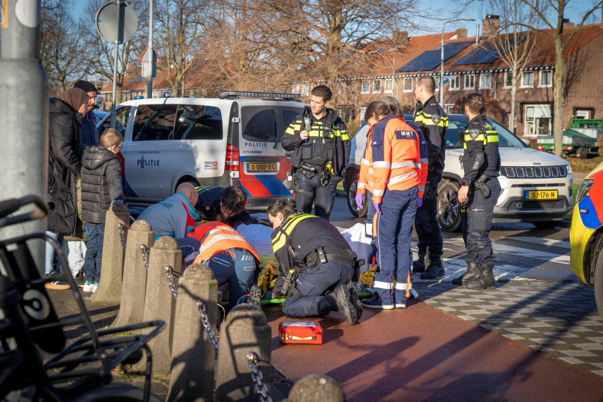 Vrouw bewusteloos na ongeval in Alblasserdam; traumahelikopter ingezet
