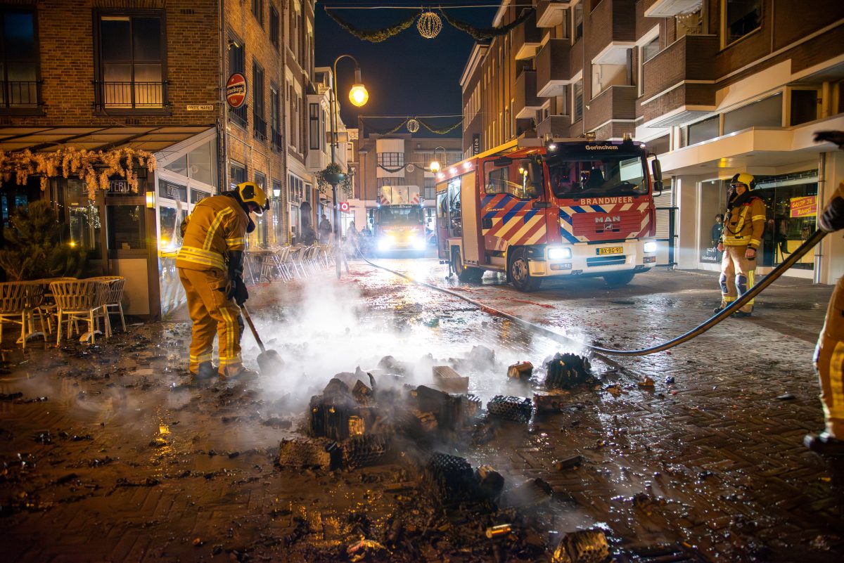 Relatief rustige jaarwisseling in Gorinchem
