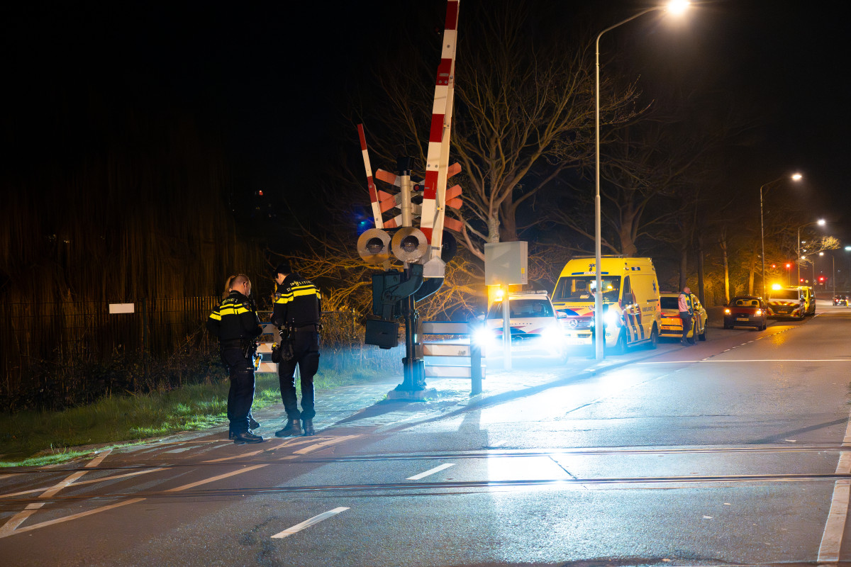 Hulpdiensten rukken uit voor aanrijding met trein in Gorinchem