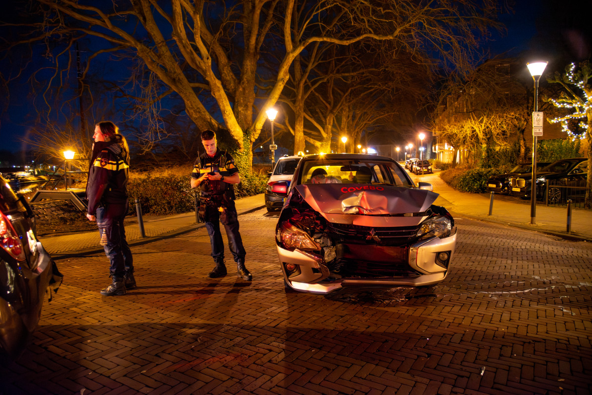Dronken bestuurder aangehouden na botsing in Gorinchem