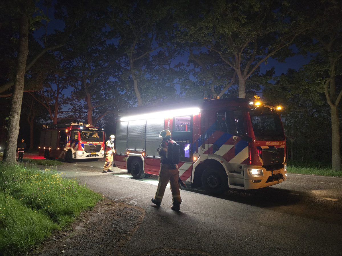 Industriebrand blijkt loos in Dordrecht
