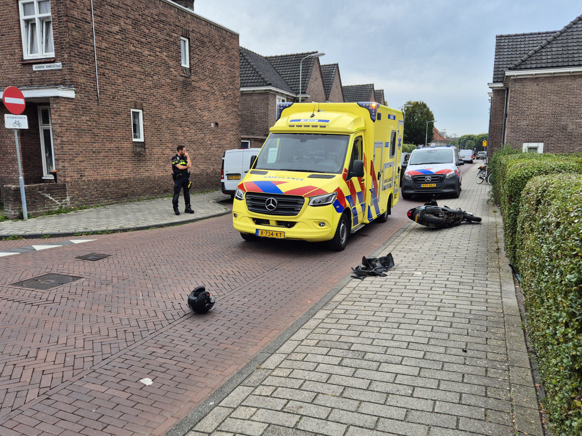 Brommerrijder gewond bij aanrijding in Gorinchem